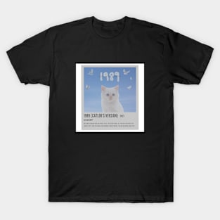 Catlor Swift 1989 Album T-Shirt